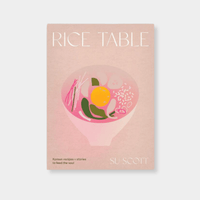 Rice Table cookbook by Su Scott featuring Korean recipes and stories including Korean Fried Chicken.