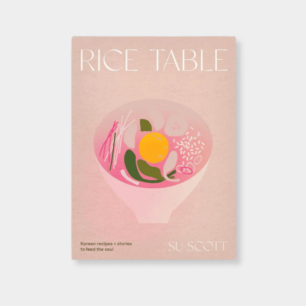 Rice Table cookbook by Su Scott featuring Korean recipes and stories including Korean Fried Chicken.