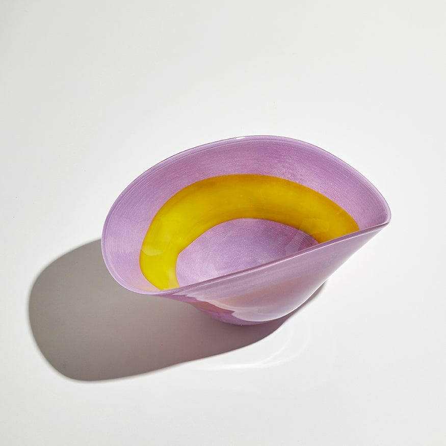 Ben David Vase Ben David, Wonder Bowl, Orchid/Yellow