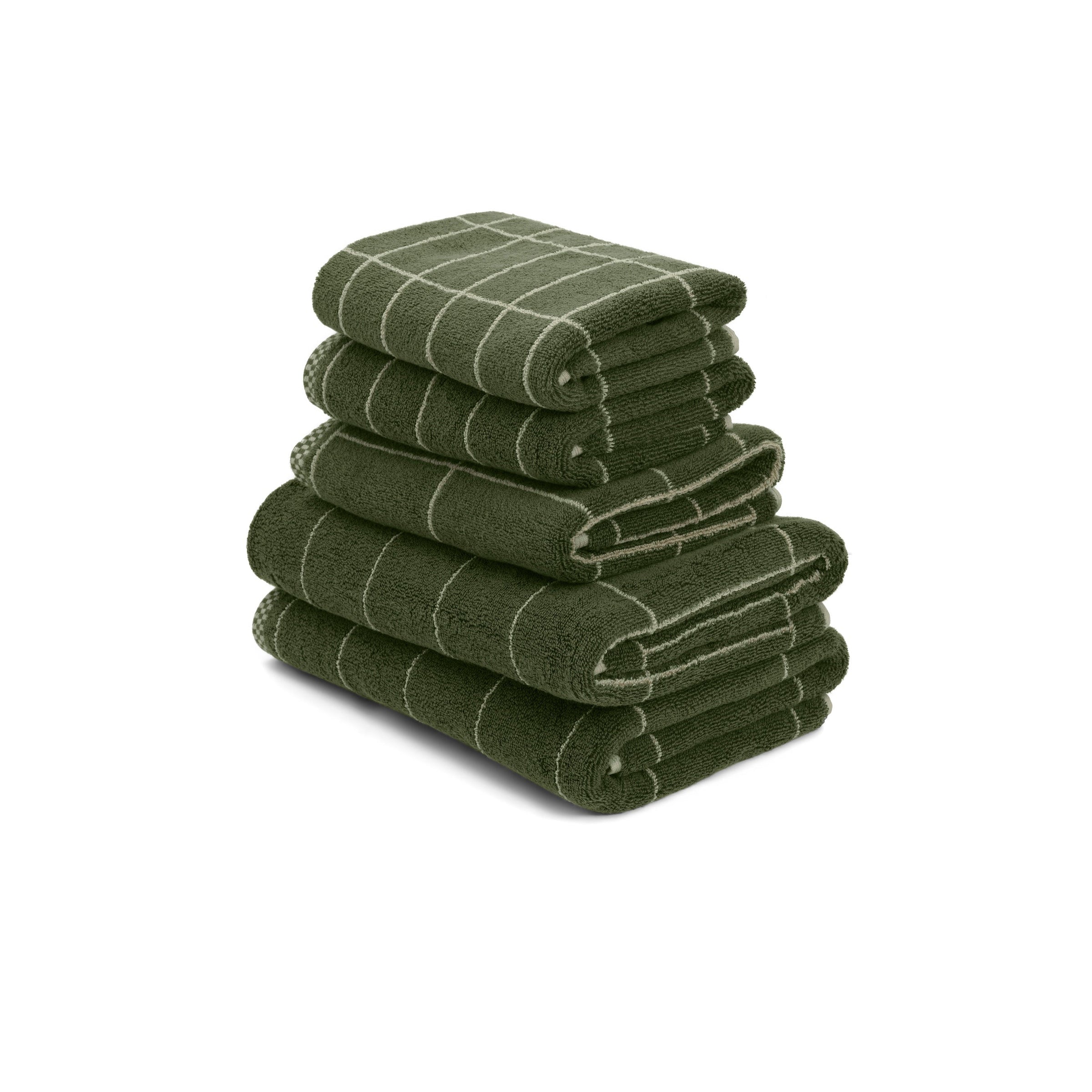Loop Home Tile Bundle - Forest/Sage (Bath Towel Bundle)