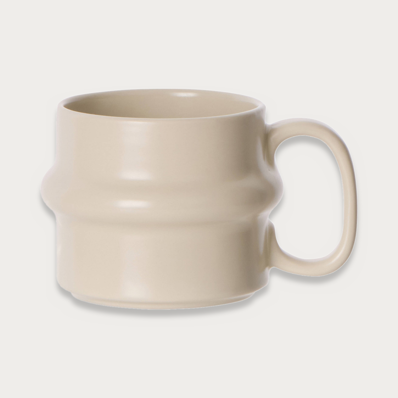Amalfi Form Mug in Cream