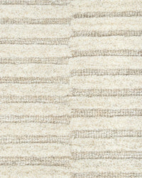Baya Anni Floor Rug Almond 100% wool handcrafted checkerboard design neutral tone