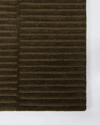 Baya Anni Floor Rug Mangrove textured 100% wool handcrafted design