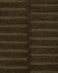 Baya Anni Floor Rug in mangrove color handcrafted from 100% NZ wool with textured cut and loop pile design