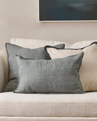 Arcadia Steel lumbar cushion styled
