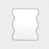 Middle of Nowhere Artemis Mirror, Black, 75 x 90cm.
