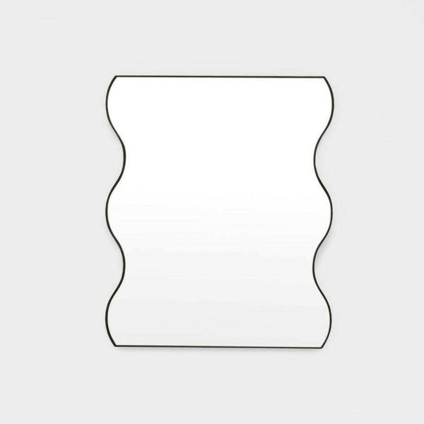 Middle of Nowhere Artemis Mirror, Black, 75 x 90cm.