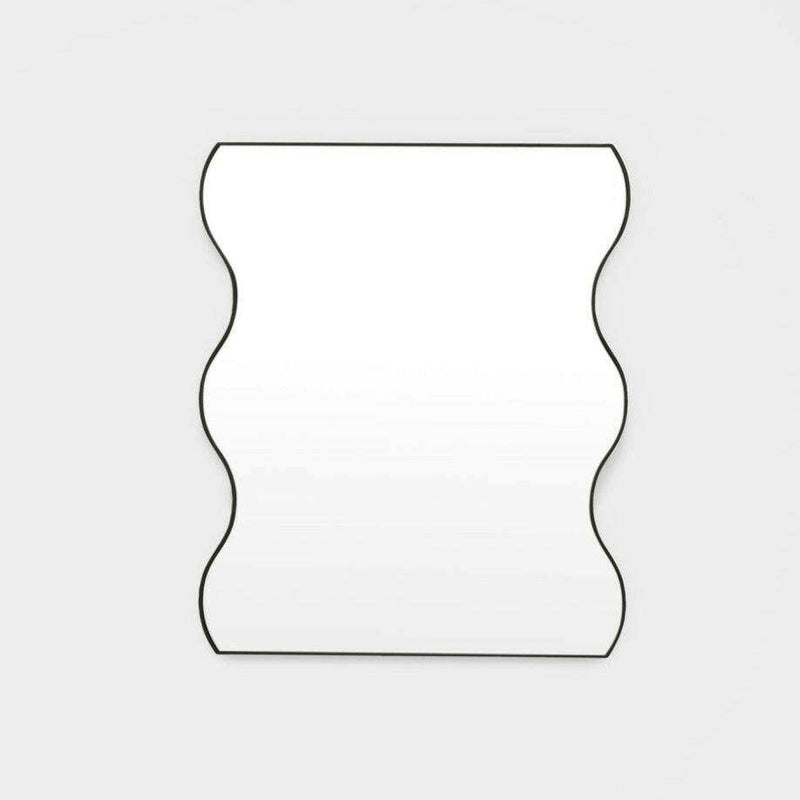 Middle of Nowhere Artemis Mirror, Black, 75 x 90cm.