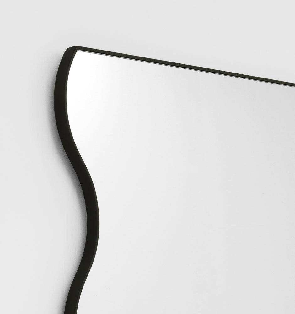 Middle of Nowhere Artemis Mirror, Black, 80 x 165cm.