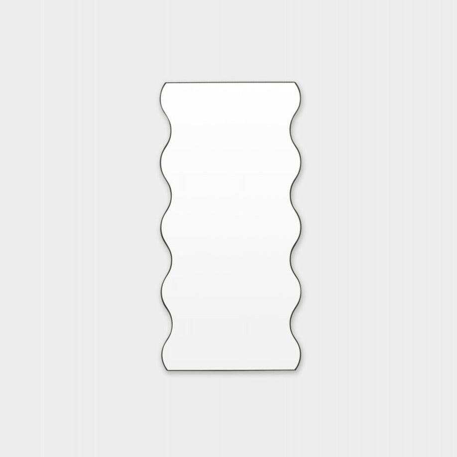 Middle of Nowhere Artemis Mirror, Black, 80 x 165cm.