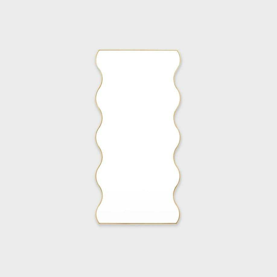 Middle of Nowhere Mirrors Middle of Nowhere Artemis Mirror, Brass, 80 x 165cm
