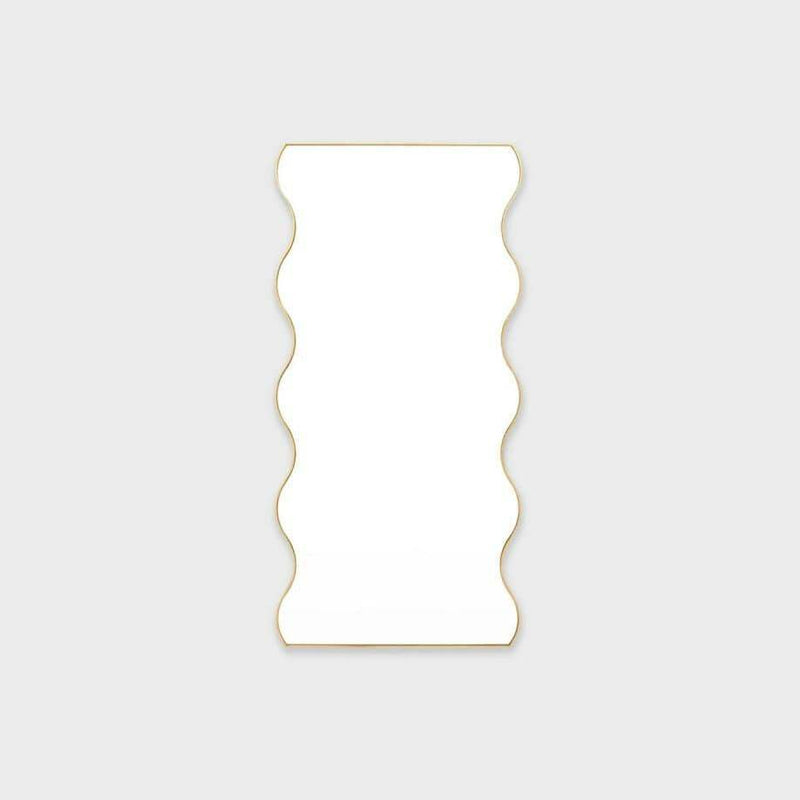 Middle of Nowhere Mirrors Middle of Nowhere Artemis Mirror, Brass, 80 x 165cm
