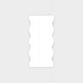 Middle of Nowhere Artemis Mirror, Bright White, 80 x 165cm