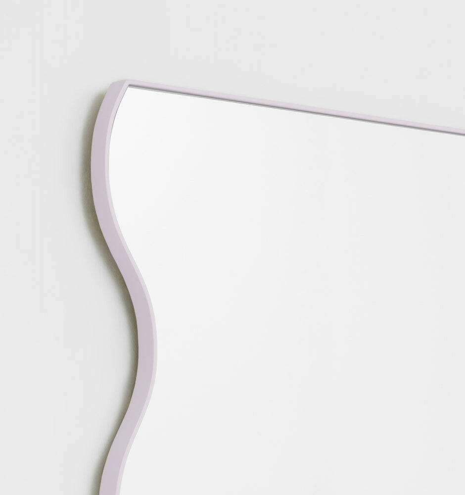 Middle of Nowhere Artemis Mirror, Lilac, 80 x 165cm.