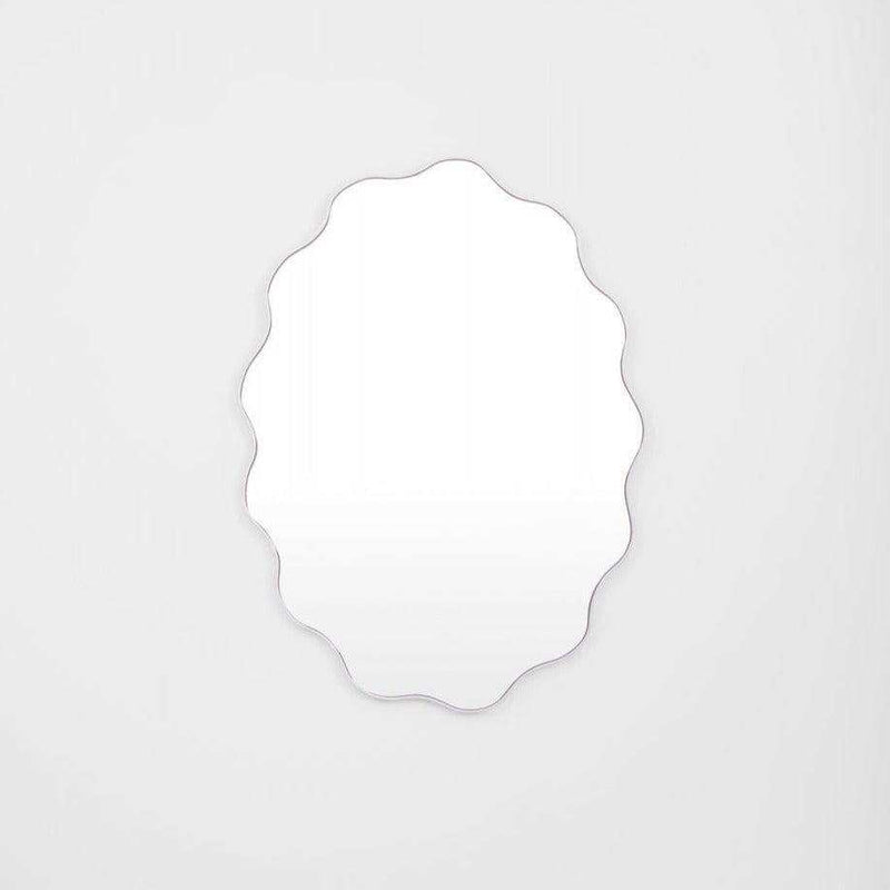 Middle of Nowhere Mirrors Middle of Nowhere Artemis Oval Mirror Lilac
