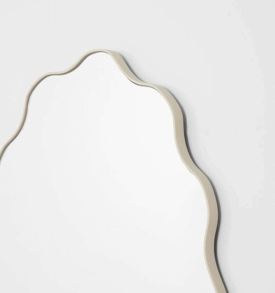 Middle of Nowhere Mirrors Middle of Nowhere Artemis Oval Mirror Sand