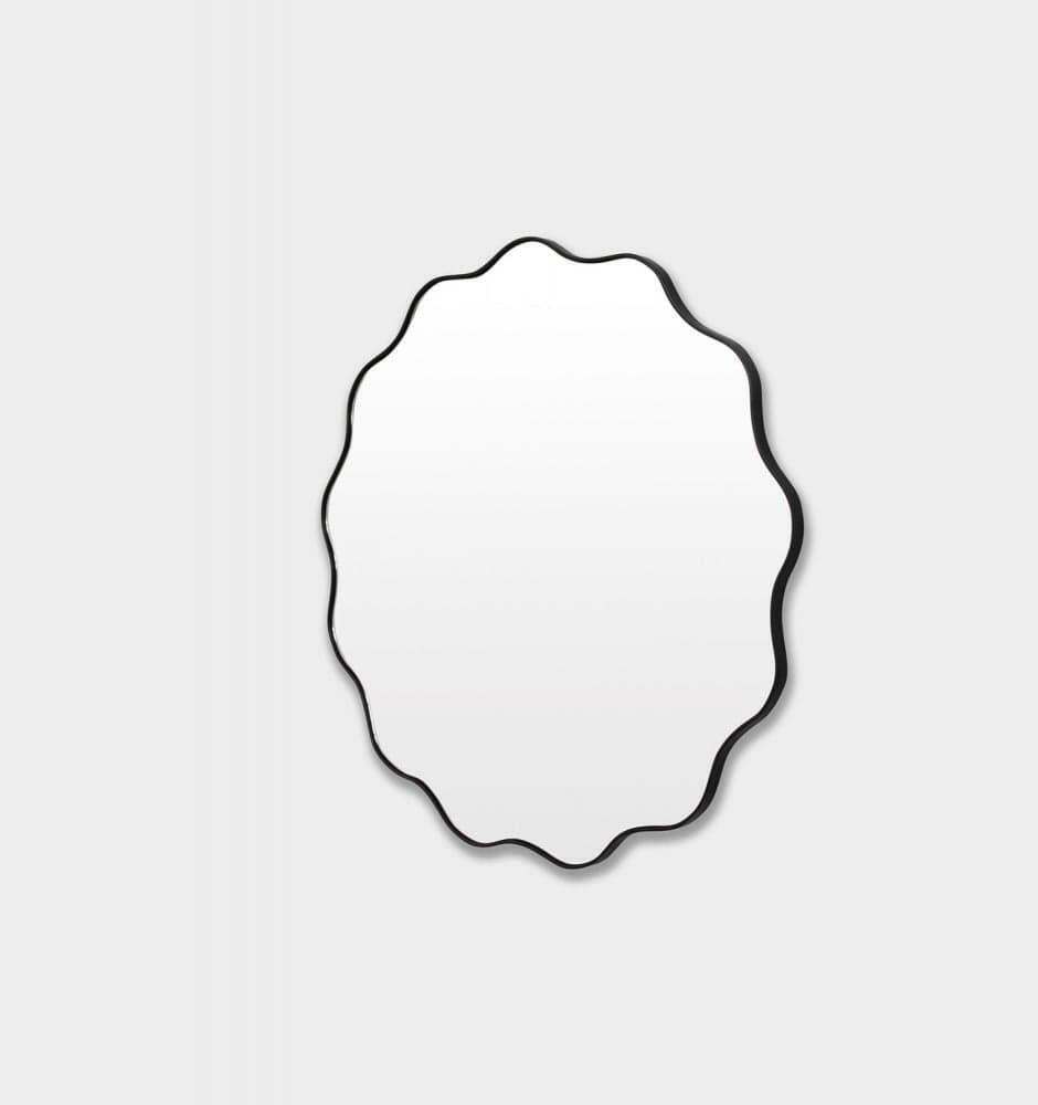 Middle of Nowhere Mirrors Middle of Nowhere Artemis Round Mirror, Black, 100 x 100cm