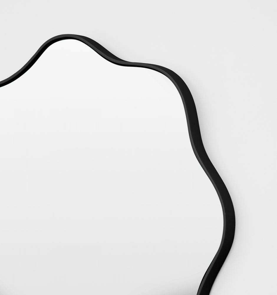 Middle of Nowhere Mirrors Middle of Nowhere Artemis Round Mirror, Black, 65 x 65cm