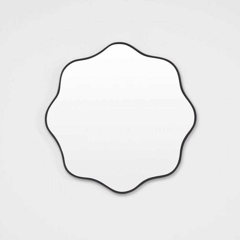 Middle of Nowhere Mirrors Middle of Nowhere Artemis Round Mirror, Black, 65 x 65cm
