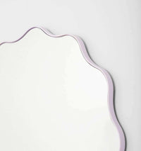 Middle of Nowhere Mirrors Middle of Nowhere Artemis Round Mirror, Lilac, 100 x 100cm