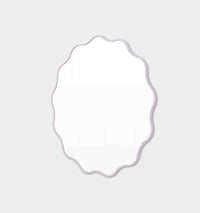 Middle of Nowhere Mirrors Middle of Nowhere Artemis Round Mirror, Lilac, 100 x 100cm