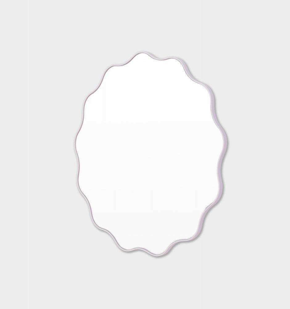 Middle of Nowhere Mirrors Middle of Nowhere Artemis Round Mirror, Lilac, 100 x 100cm