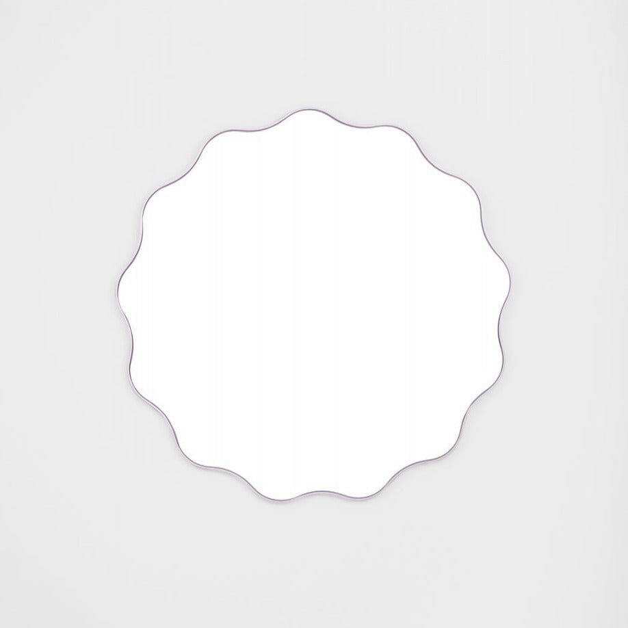 Middle of Nowhere Mirrors Middle of Nowhere Artemis Round Mirror, Lilac, 100 x 100cm