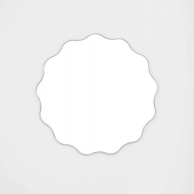 Middle of Nowhere Mirrors Middle of Nowhere Artemis Round Mirror, Lilac, 100 x 100cm