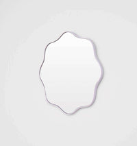 Middle of Nowhere Mirrors Middle of Nowhere Artemis Round Mirror, Lilac, 65 x 65cm