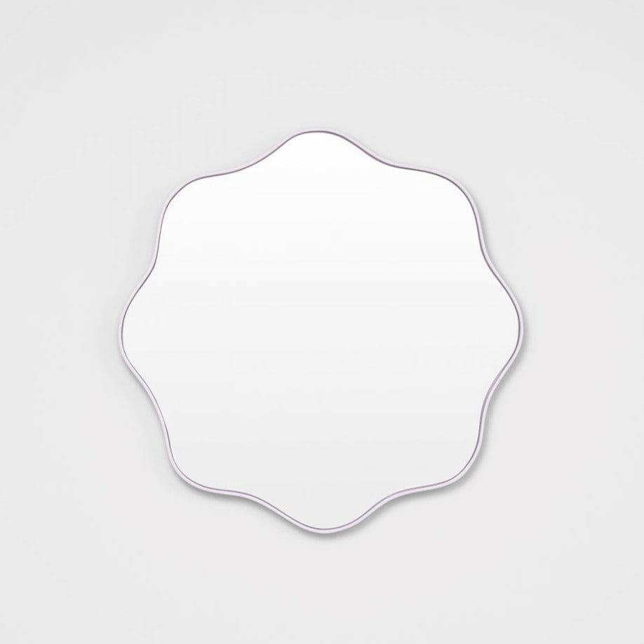 Middle of Nowhere Mirrors Middle of Nowhere Artemis Round Mirror, Lilac, 65 x 65cm