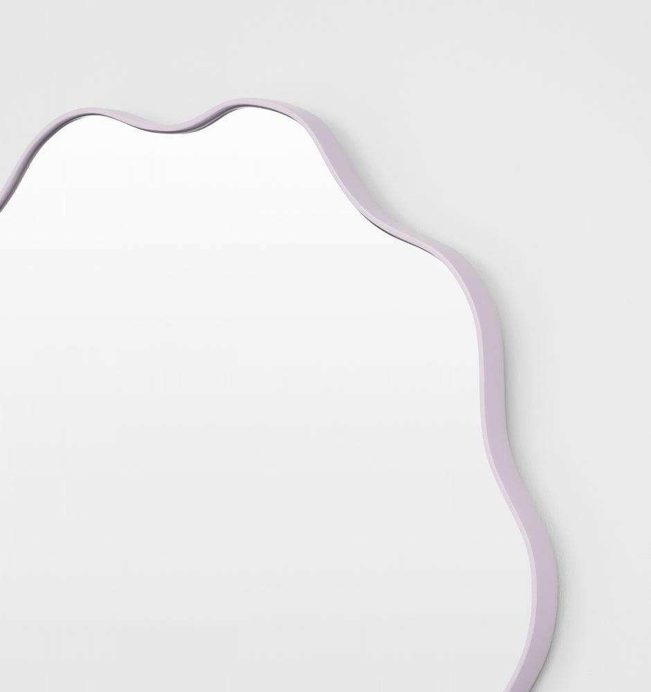 Middle of Nowhere Mirrors Middle of Nowhere Artemis Round Mirror, Lilac, 80 x 80cm