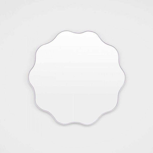 Middle of Nowhere Artemis Round Mirror, Lilac, 80 x 80cm | Norsu Interiors