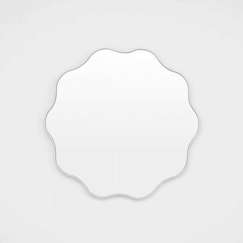 Middle of Nowhere Mirrors Middle of Nowhere Artemis Round Mirror, Lilac, 80 x 80cm