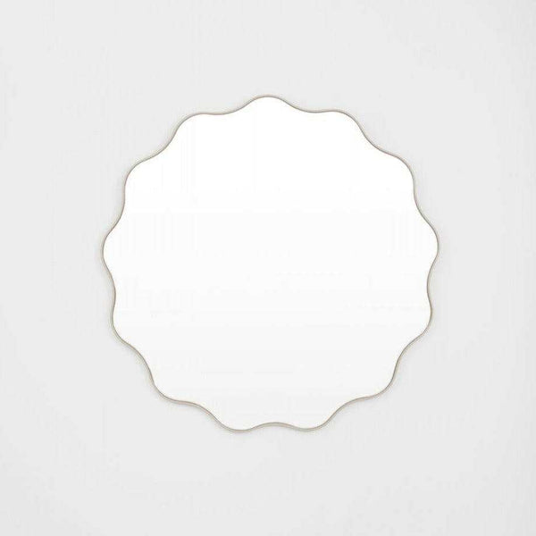 Middle of Nowhere Artemis Round Mirror, Sand, 100 x 100cm | Norsu Interiors