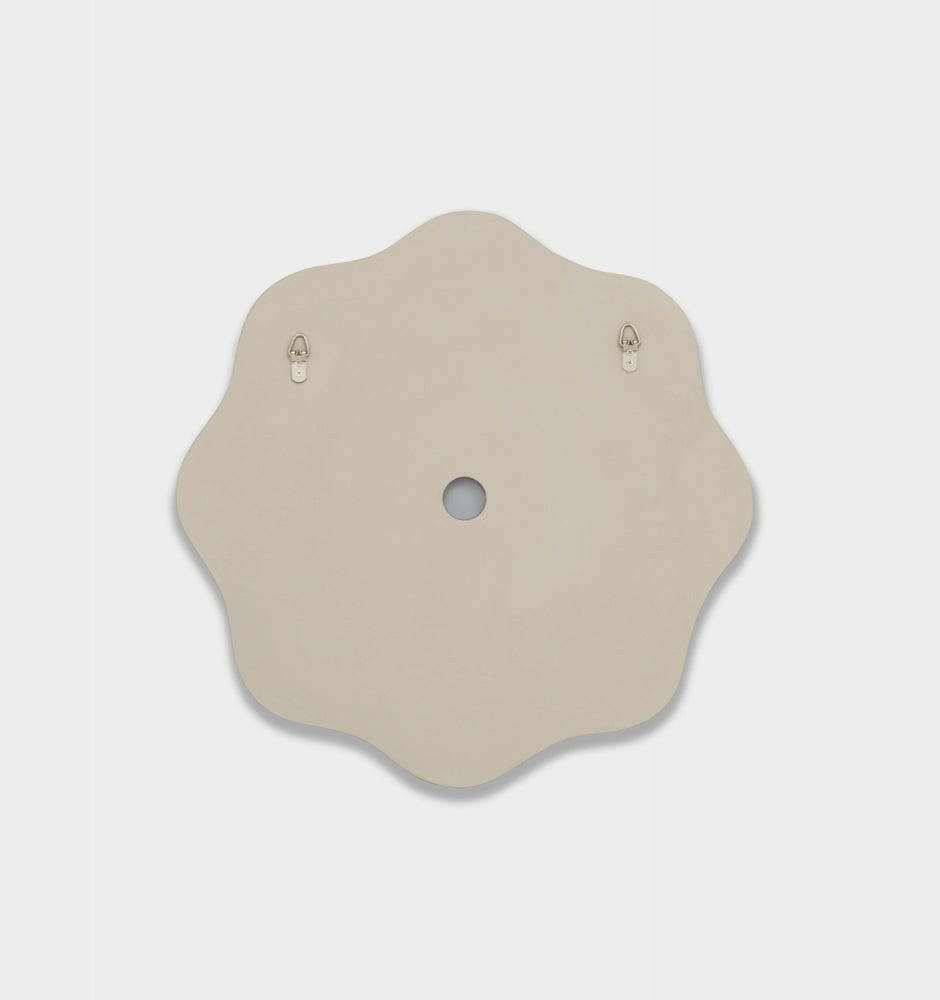 Middle of Nowhere Mirrors Middle of Nowhere Artemis Round Mirror, Sand, 65 x 65cm