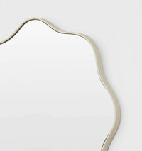 Middle of Nowhere Mirrors Middle of Nowhere Artemis Round Mirror, Sand, 65 x 65cm