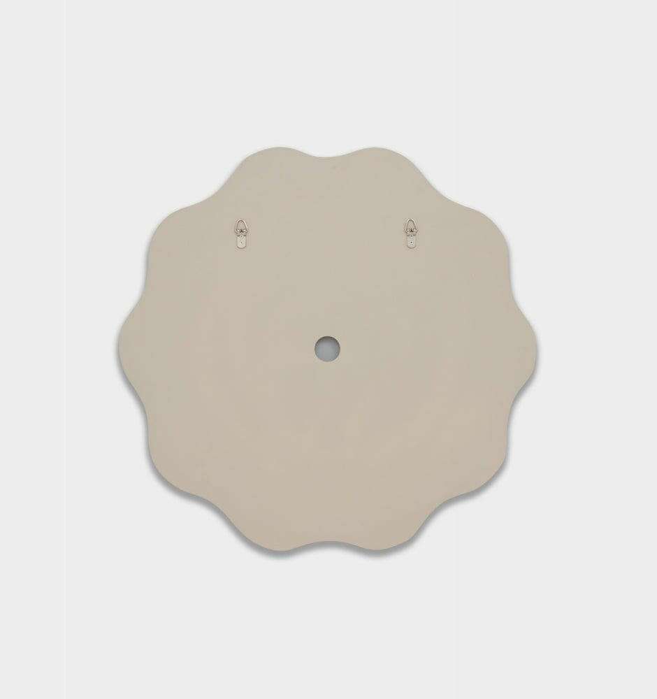 Middle of Nowhere Mirrors Middle of Nowhere Artemis Round Mirror, Sand, 80 x 80cm