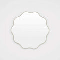 Middle of Nowhere Artemis Round Mirror, Sand, 80 x 80cm