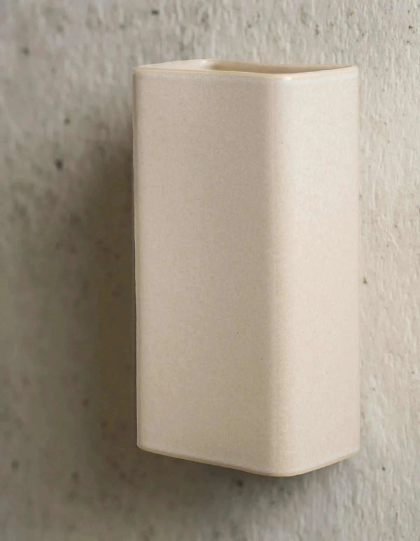 Robert Gordon Box ceramic wall light, coast | Norsu Interiors