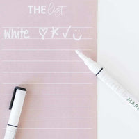 Organising Life Beautifully storage Organising Life Beautifully - Liquid Chalk Markers 3 Pack, White