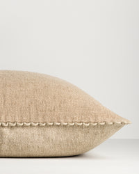 Baya Alden Cushion - Oat edge detail