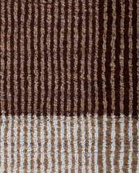 Baya Bedrock Outdoor Rug - Claret pile detail