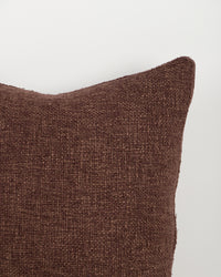Baya Cyprian Oblong Cushion - Espresso weave detail