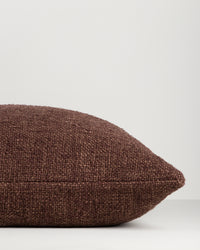 Baya Cyprian Oblong Cushion - Espresso edge detail