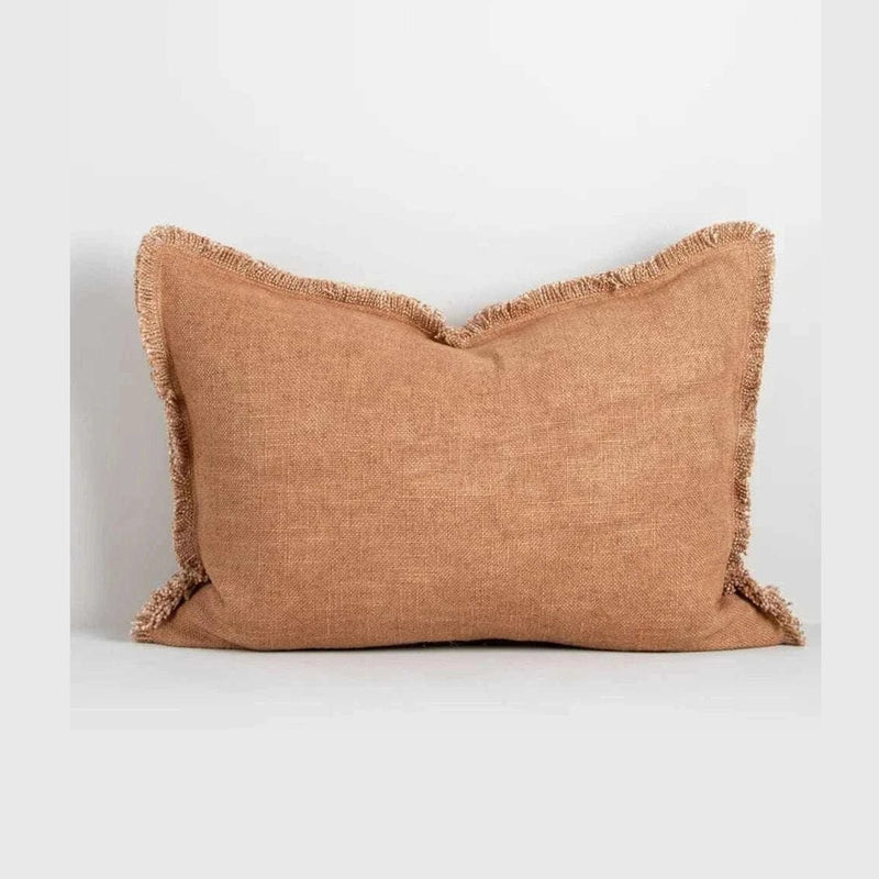 Baya Dover Cushion - Nude