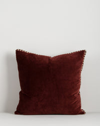 Baya Edward Cushion - Oxblood | Norsu Interiors