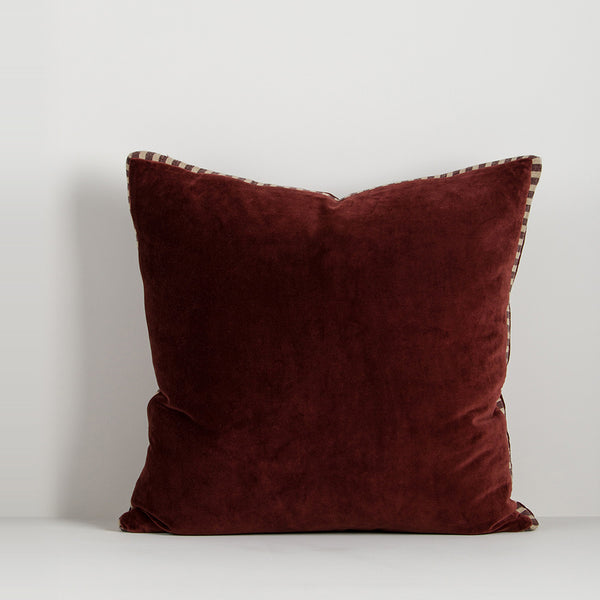 Baya Edward Cushion - Oxblood