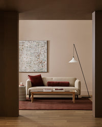 Baya Edward Cushion - Oxblood styled