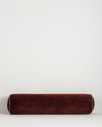 Baya Elliot Bolster Cushion - Oxblood | Norsu Interiors