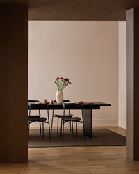 Baya Fairmont Floor Rug - Bracken styled in a room